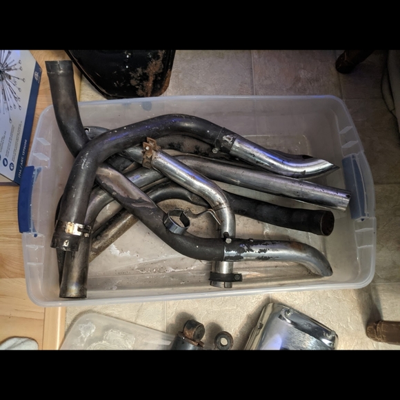 1970s Harley Davidson iron head parts - Picture 4 of 5